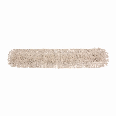 Boardwalk Mop Head, Dust, Cotton, 48 x 3, White BWK1048